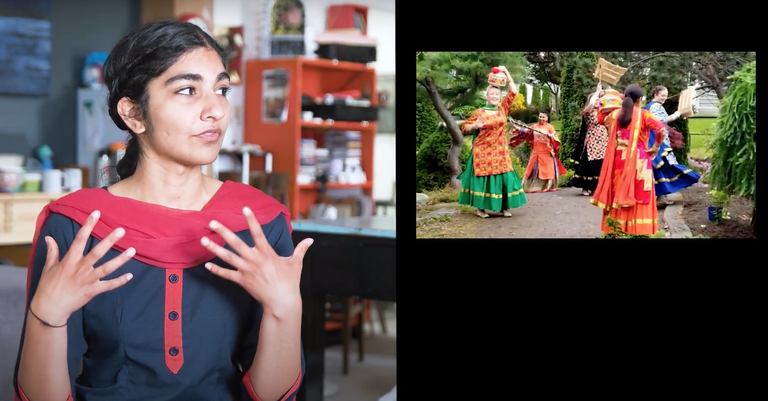 Karishma Sharma in Spreading Joy Through Indian Dance by Prince Rupert.