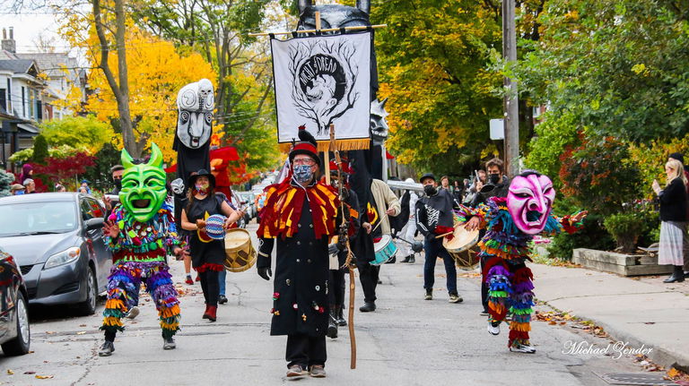 Night of Dread Parade. Photo credit: Michael Zender.