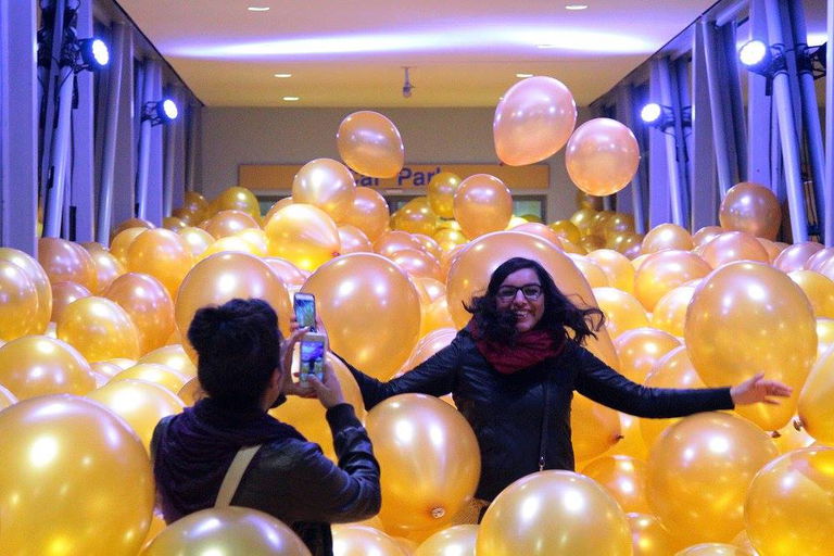 Martin Creed, Half the Air In A Given Space. Photo credit Fish Grikowsky