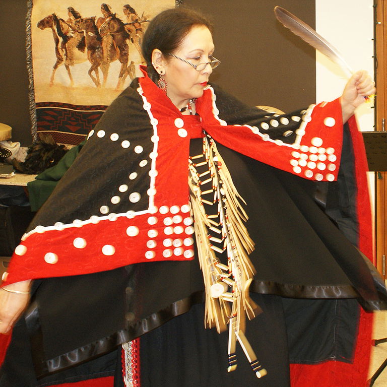Shannon Thunderbird at the Toronto Public Library Scarborough, 2012