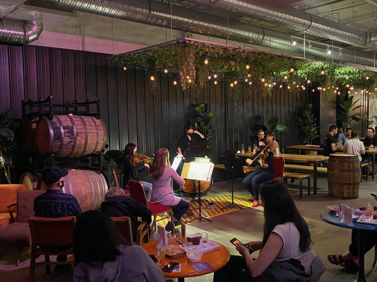 WSO x Kilter Brewing Co. “good music & good beer” event. October 2021.