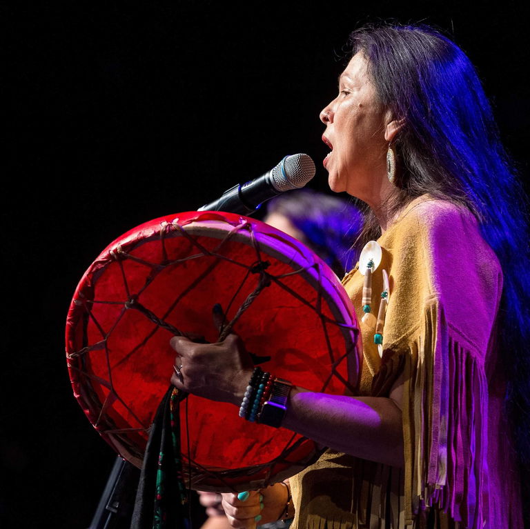 Quesnel Culture Days concert with Kym Gouchie. Photo courtesy of BC Culture Days and the Quesnel & District Community Arts Council