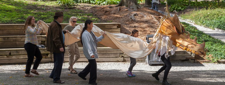 Drama Garden, Rodman Hall Art Centre, St. Catharines, ON, 2018. Photo: City of St. Catharines