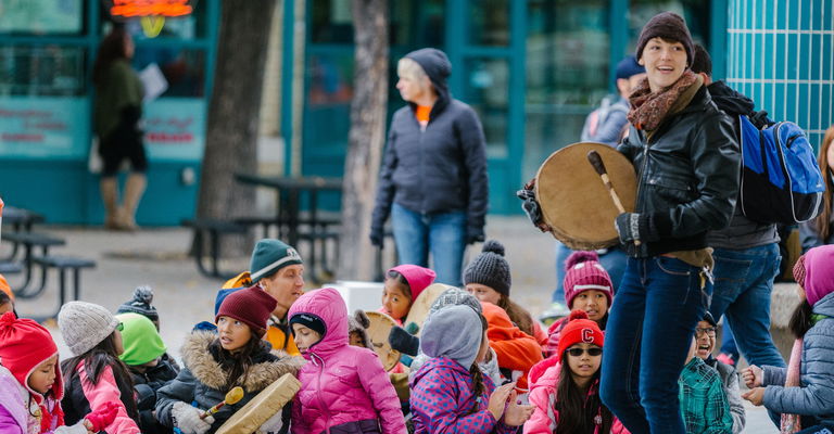 Student Day, Winnipeg, MB, 2018 Photo: Nate Forest