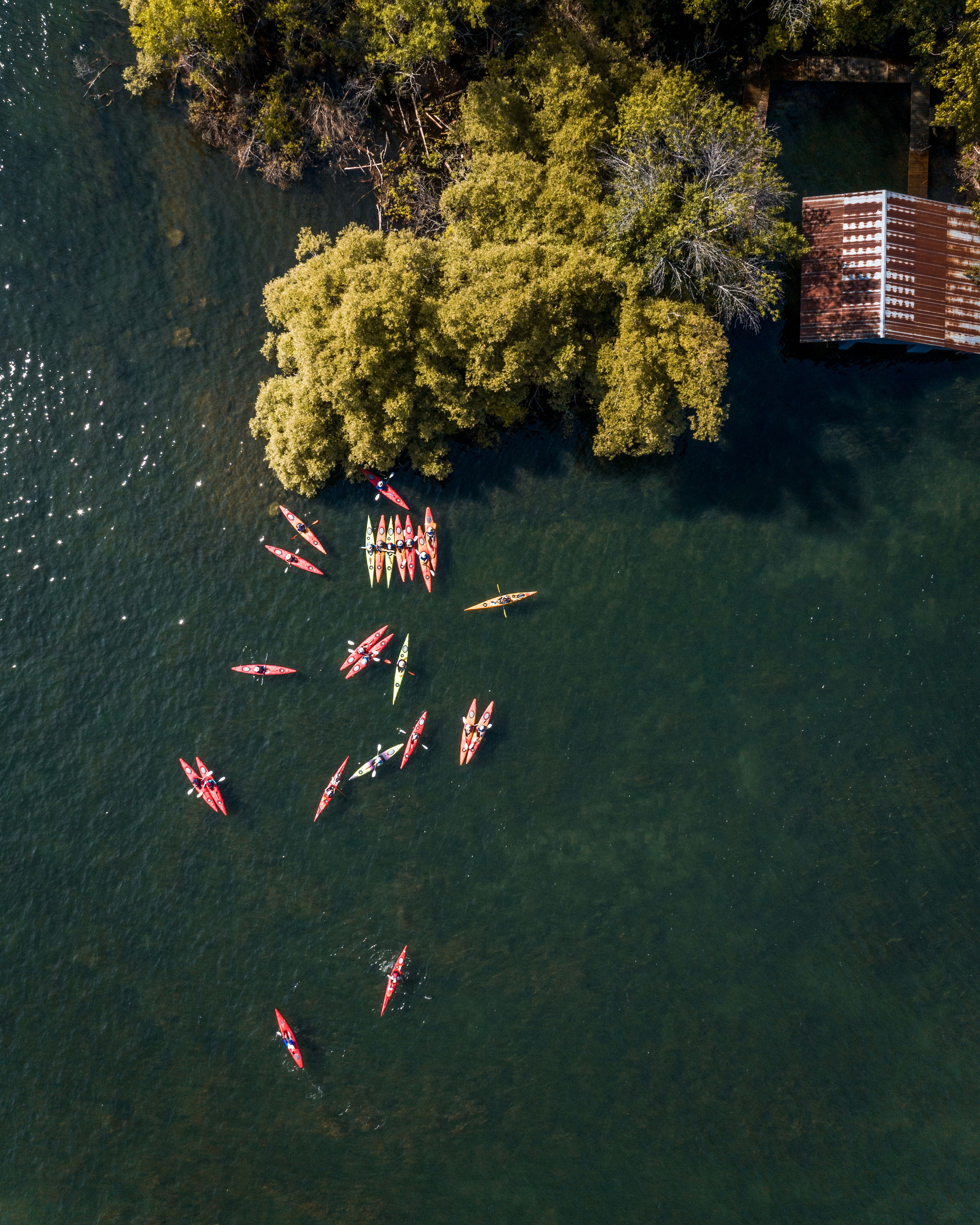 Kayaks in Gananoque