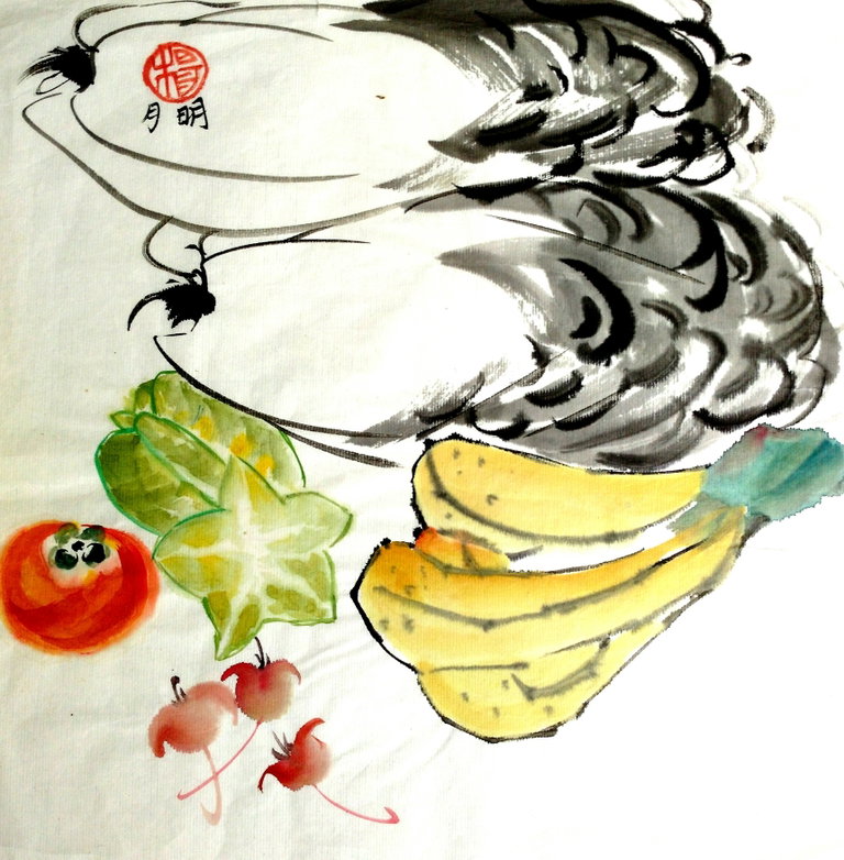 The image is able to inspire the public a better concept of The Art of Agriculture. Original painting by Ming Yeung.
