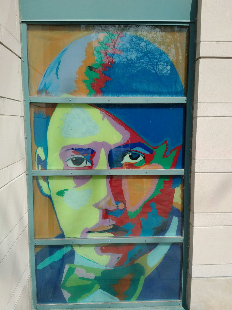 Mural of Tom Thompson