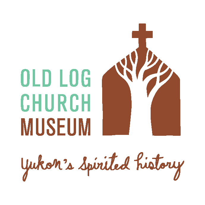 Old Log Church museum logo