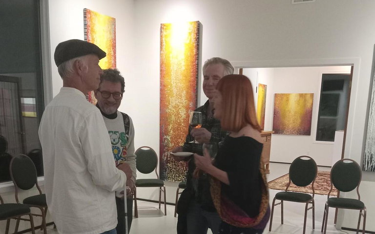 Guests in Heidi Thompsons Studio