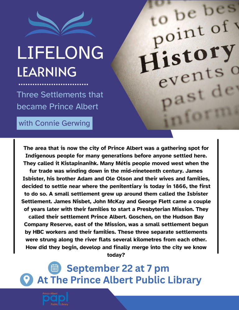 Poster for the Lifelong Learning event