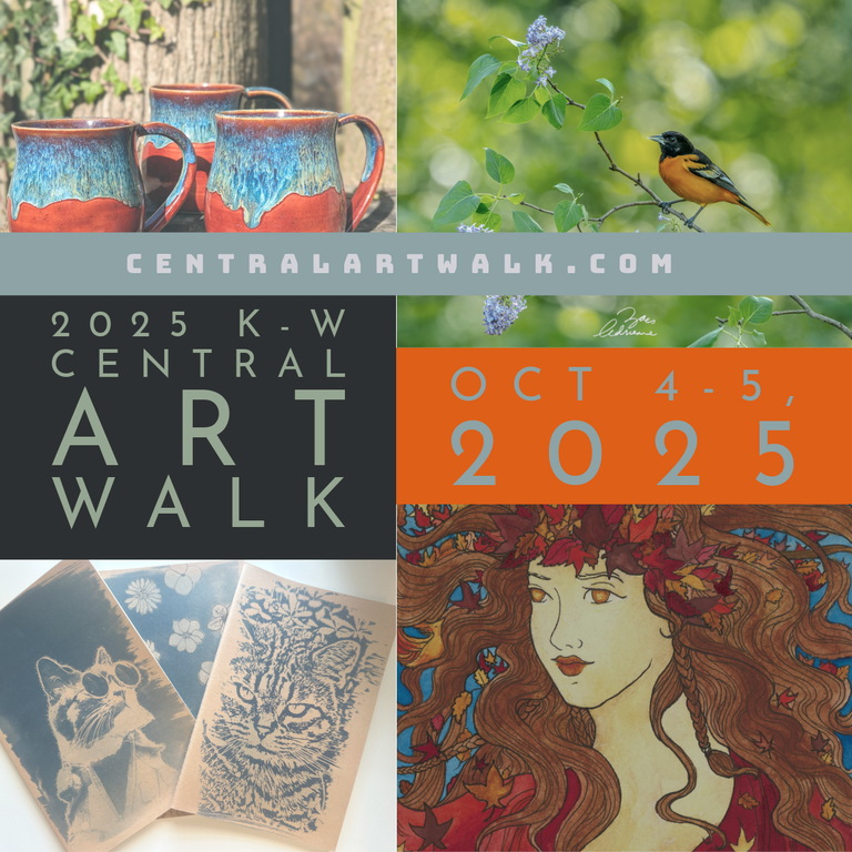 K-W Central Art Walk poster
