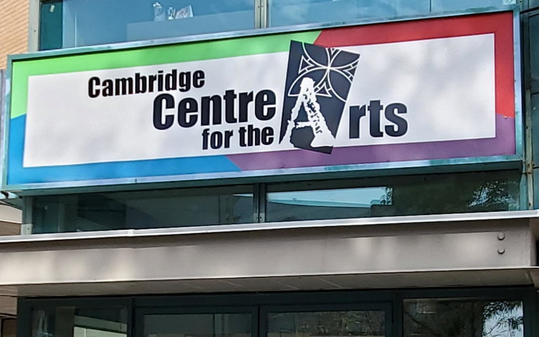 Front entrance, Centre for the Arts
