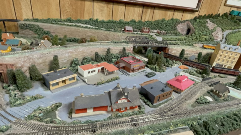 Model Train installation