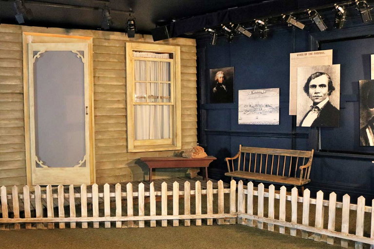 Underground Railroad: Next Stop Freedom! multimedia presentation (second floor)
