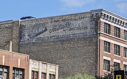 A ghost sign in Winnipeg's Exchange District.