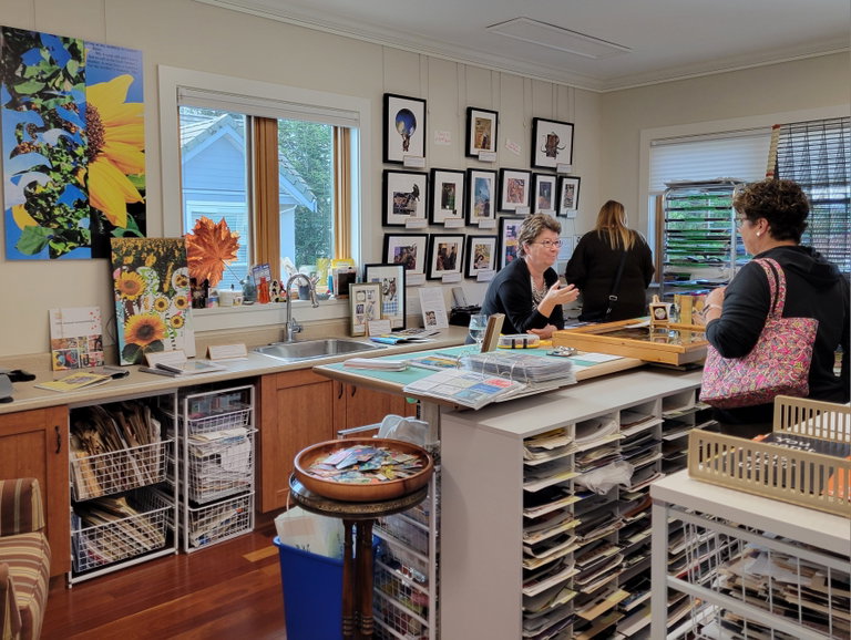 Artist Open Studio on the ArtSea Studio Tour