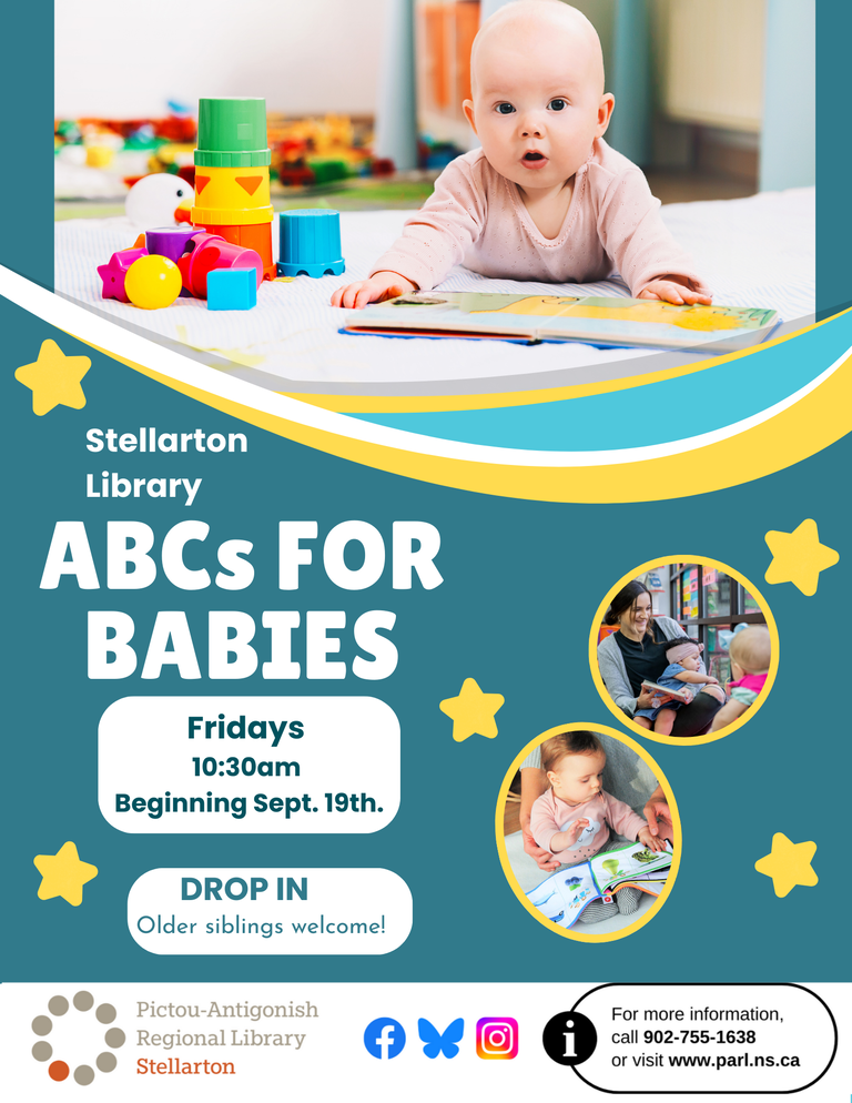 images of several babies playing with blocks, and reading books with their grown-ups