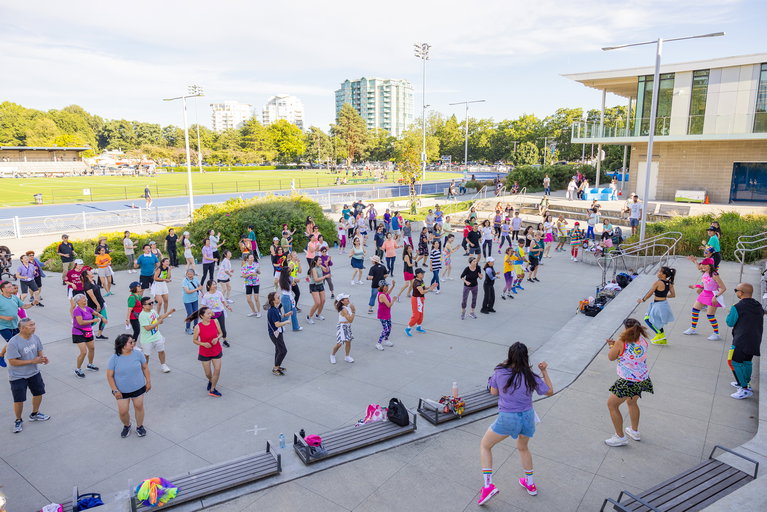 Outdoor Group Fitness Class