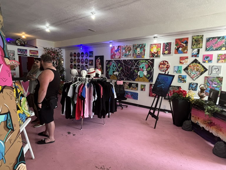 Interior of Gallery