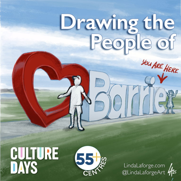 Drawing the People of Barrie