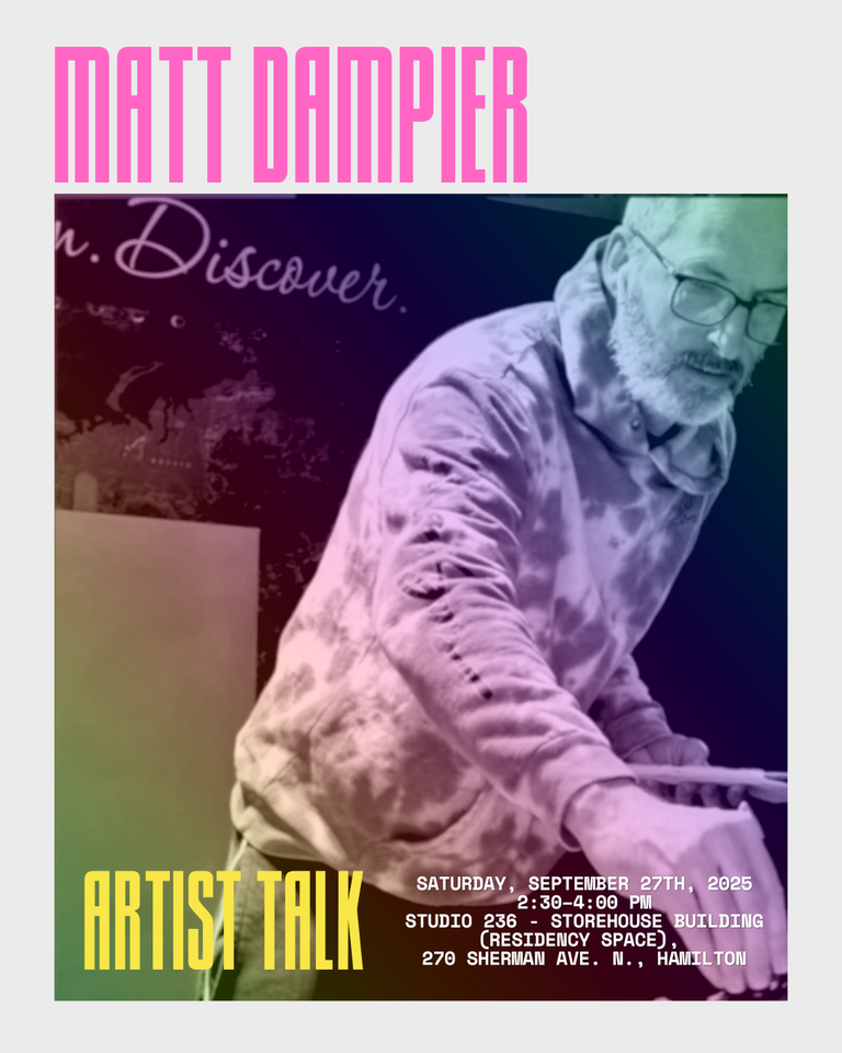 Artist Talk with Matt Dampier