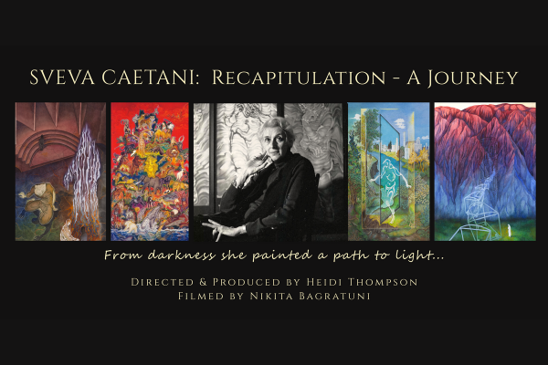 Poster of SVEVA CAETANI: Recapitulation – A Journey by Heidi Thompson