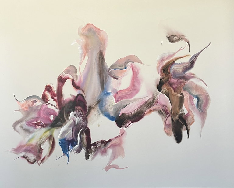 Laura Wood. Oil painting featured in Becoming.