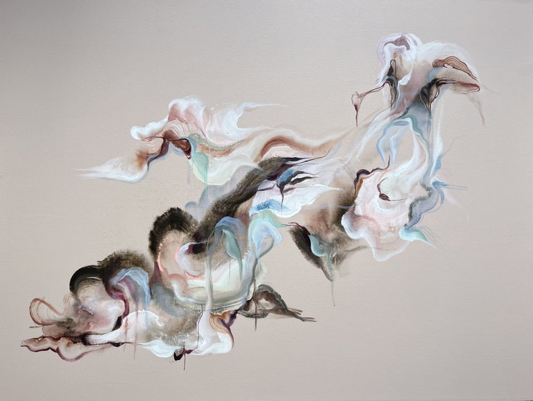 Laura Wood. Oil painting featured in Becoming.