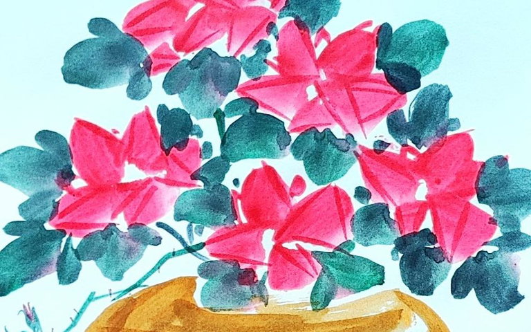 watercolor on multimedia paper