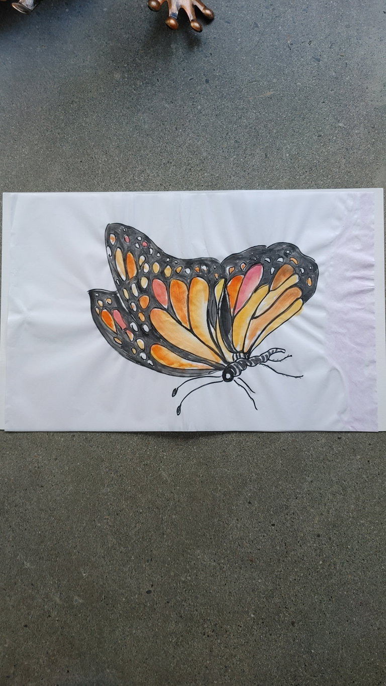Photo credit: Ming Yeung, Created by Ming Yeung, Year of work: 2022 - A completed sample of painting for self-guided