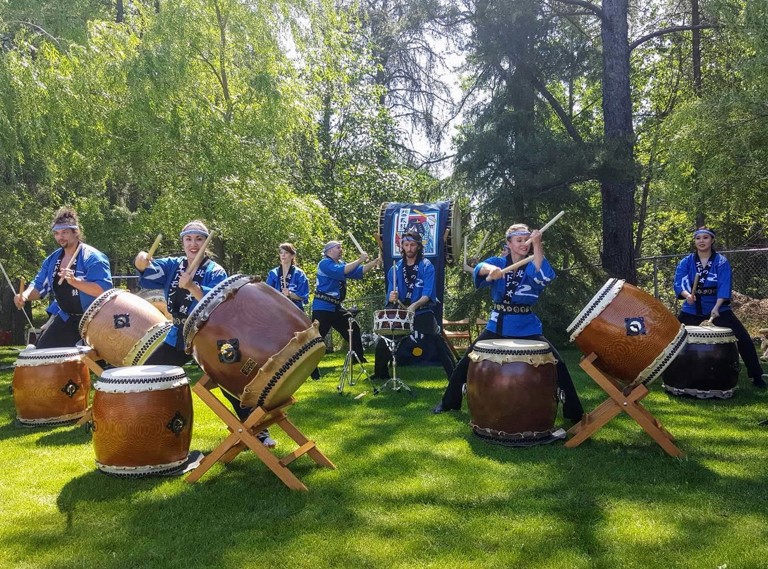 Japanese Drumming at Clareview Rec Centre! | Culture Days 2021