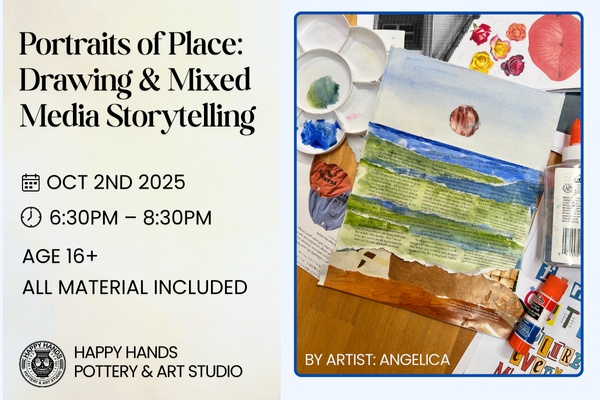 Portraits of Place: Drawing & Mixed Media Storytelling