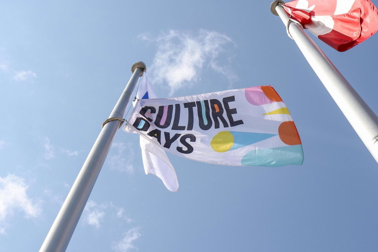 Culture Days Flag raised at Vaughan City Hall