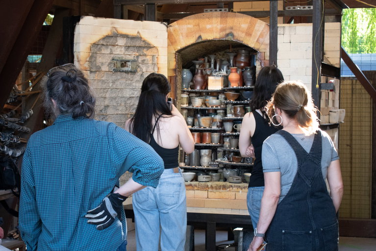 Soda Kiln Unload
