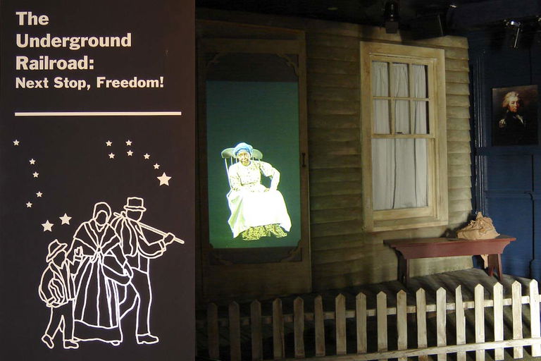The Underground Railroad: Next Stop, Freedom! multimedia presentation at Erchless Estate